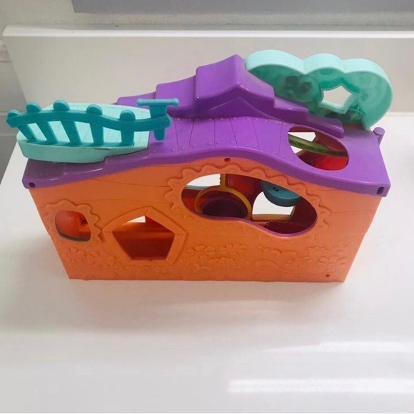 Hasbro Toys Littlest Pet Shop Orange Clubhouse Playset Poshmark